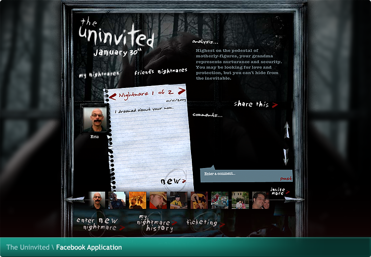 The Uninvited Facebook Application