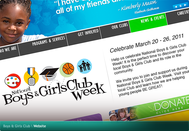Boys & Girls Club Website