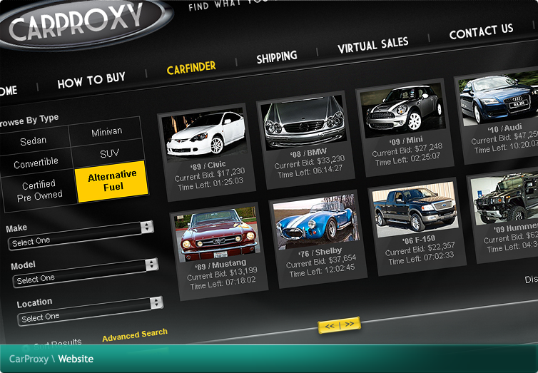CarProxy Website